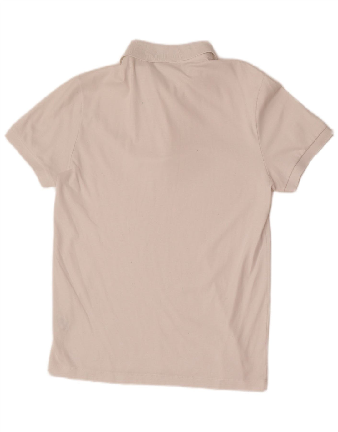 Lacoste Herren-Poloshirt mit normaler Passform, Größe 3, klein, weiße Baumwolle