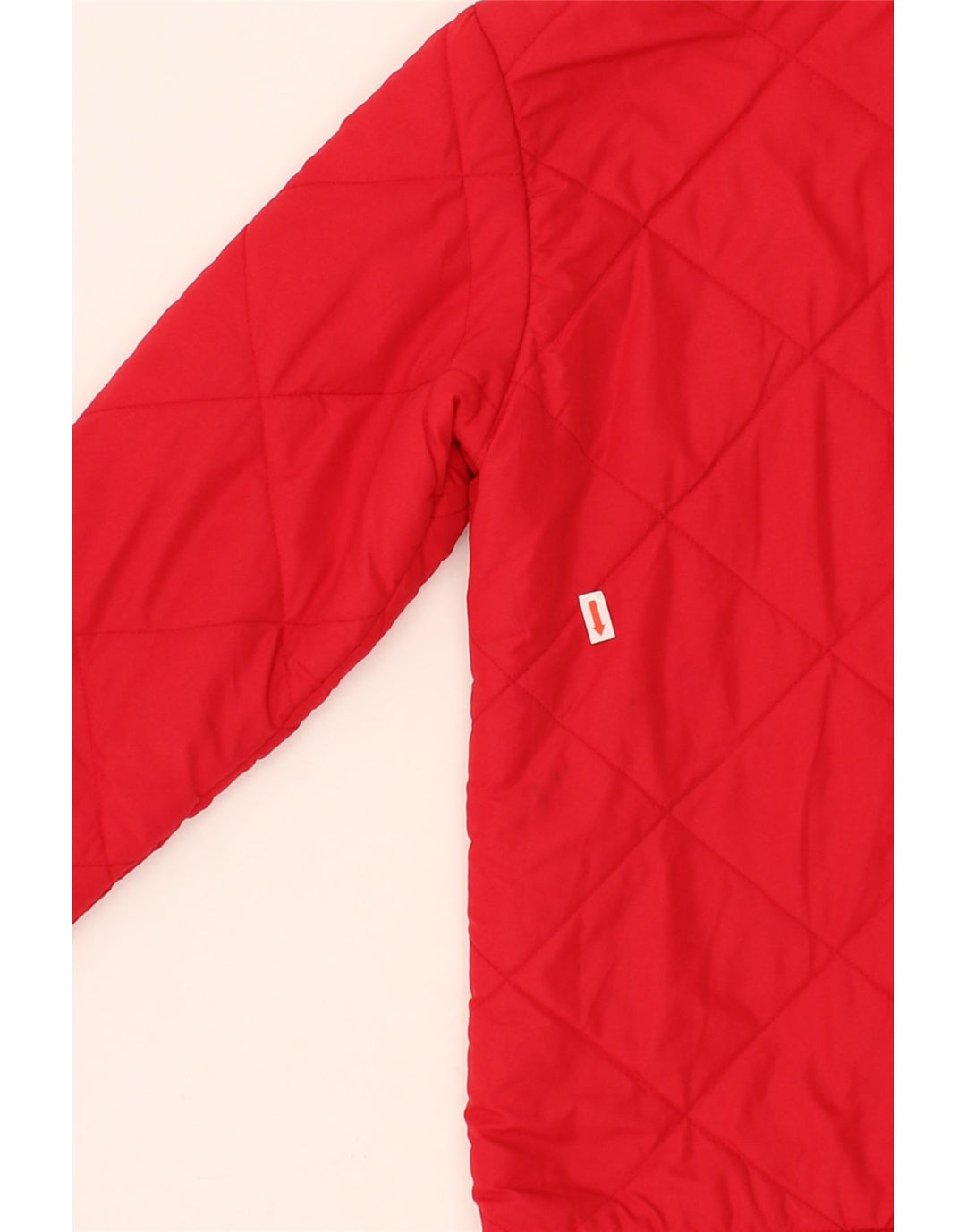 ASICS Girls Padded Jacket 11-12 Years Red Polyester Vintage Asics and Second-Hand Asics from Messina Hembry 