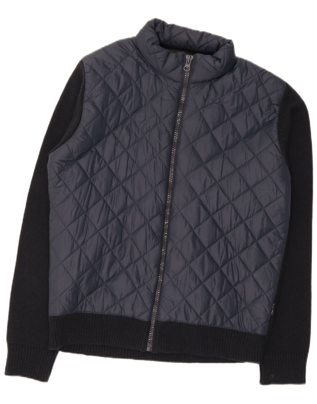 Replay Herren-Strickjacke, groß, Marineblau, Acryl