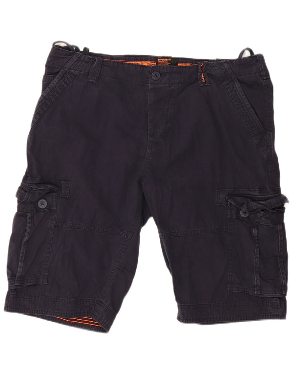 Superdry Slim Cargo-Shorts für Herren, Größe 2XL, W38, Marineblau, Baumwolle