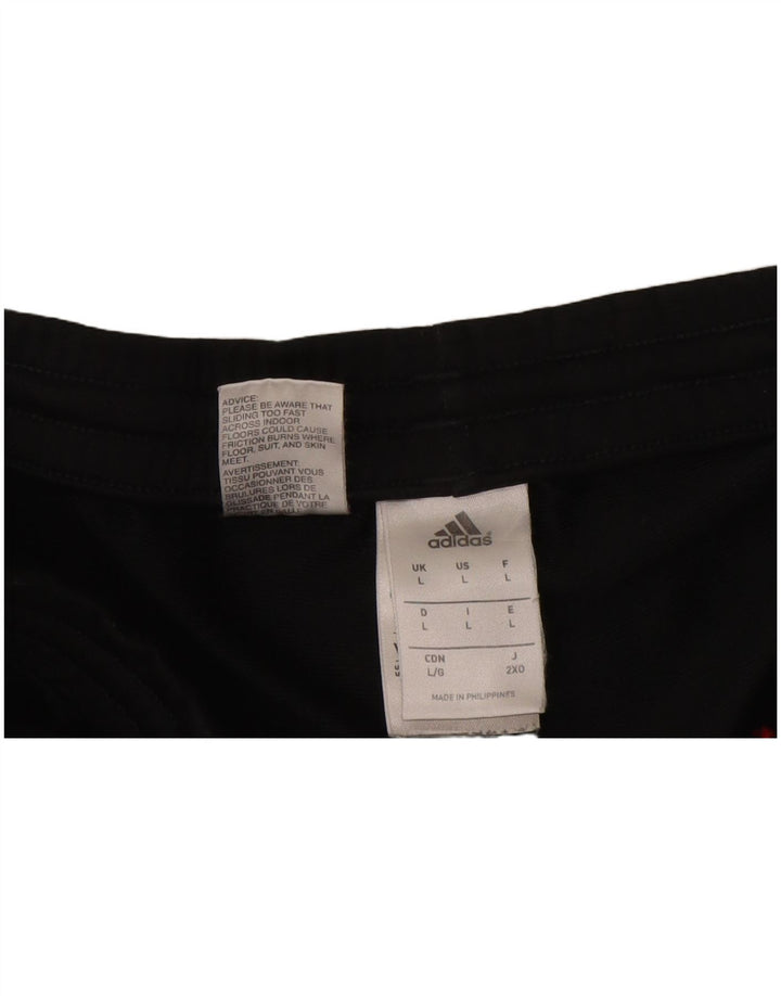 Adidas Herren-Trainingshose, Jogginghose, Größe L, Schwarz, Polyester