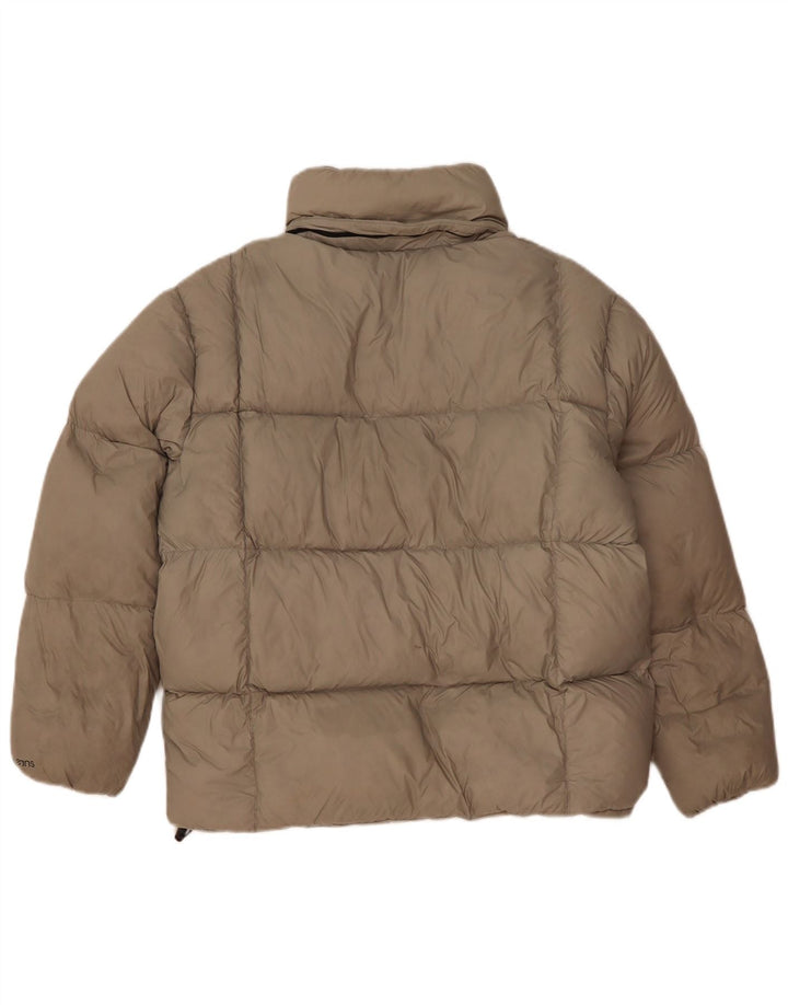Calvin Klein Jeans Herren Wattierte Jacke UK 34 XS Beige Polyamid