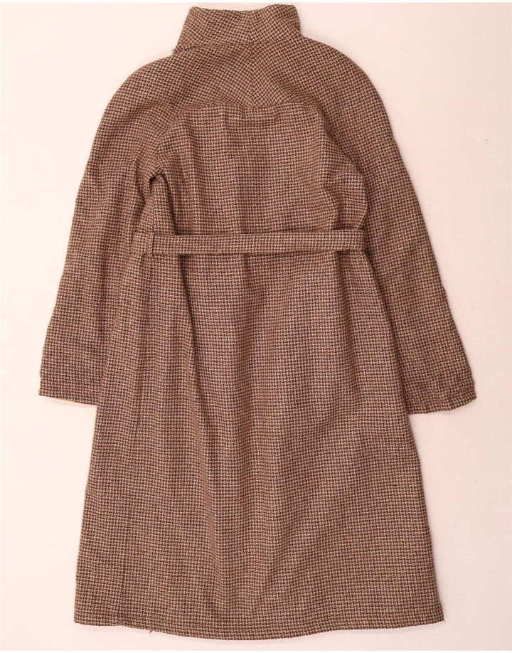 Vintage Damen Wendemantel IT 42 Mittelbeige