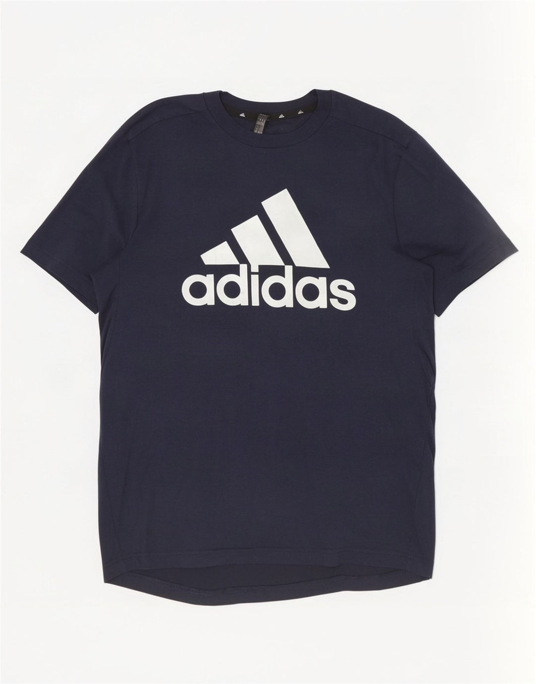 Adidas Herren Aeroready Graphic T-Shirt Top Small Marineblau Polyester