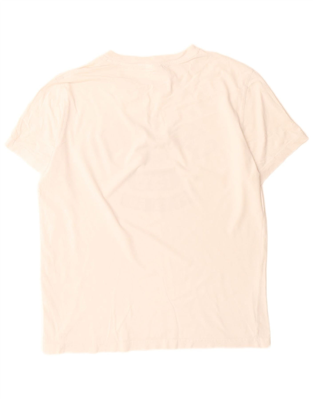 Champion Herren Grafik-T-Shirt-Oberteil Mittelweiß