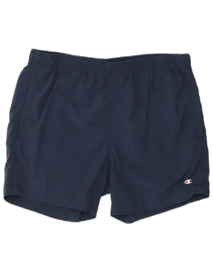 Champion Herren Badeshorts XL Marineblau Polyamid
