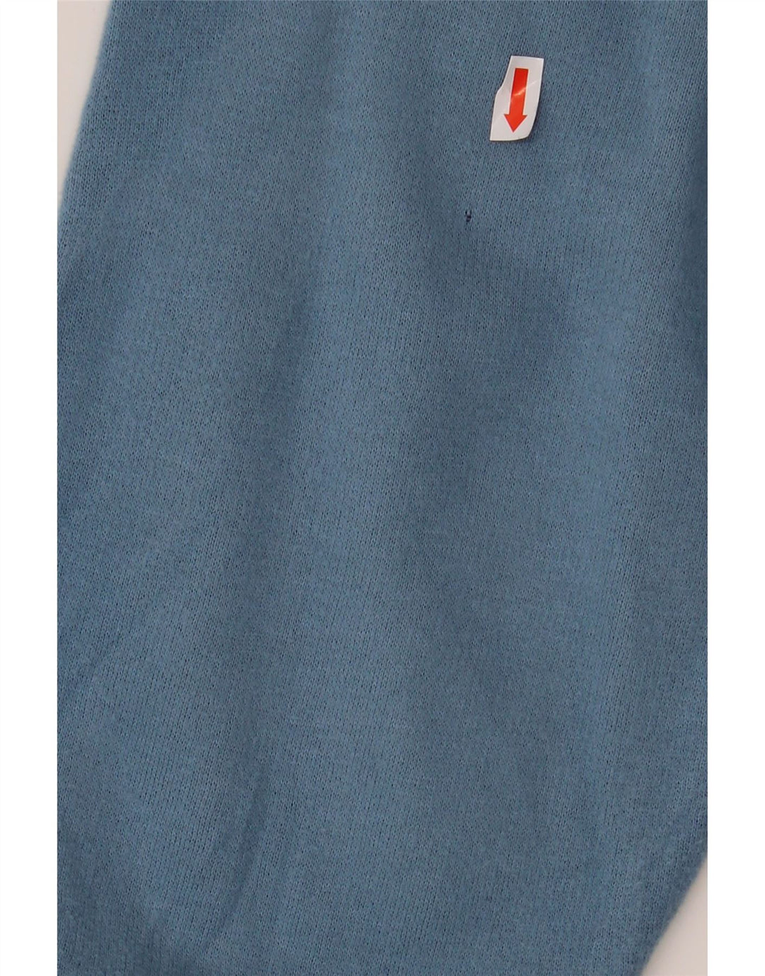 Gymnasium Herren-Strickjacke mit lockerer Passform, mittelblaues Acryl