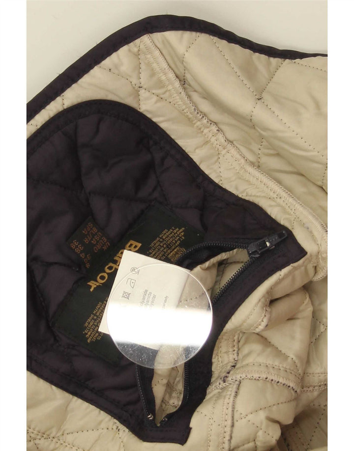 Barbour Damen Steppjacke UK 8 Small Marineblau Polyamid