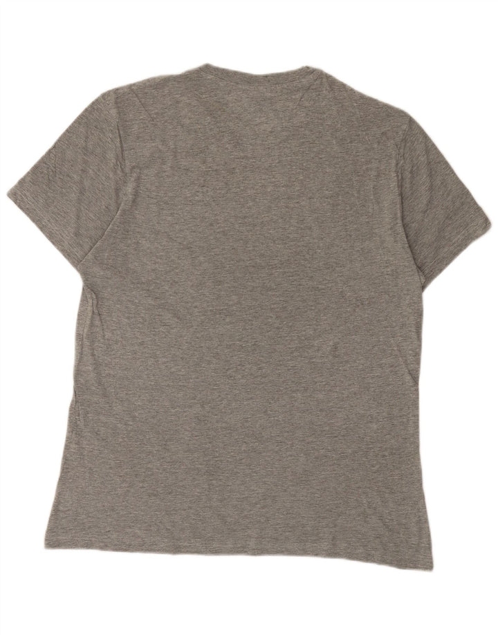 Champion Herren T-Shirt Top Large Grau meliert