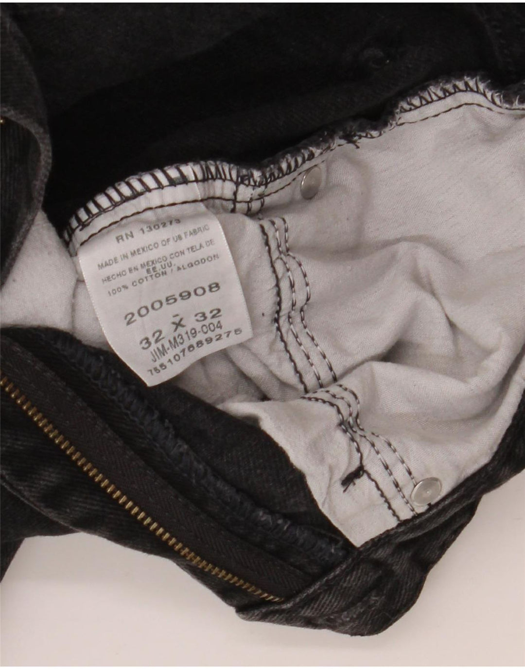 Lee Herren-Jeans mit normaler Passform, gerade Passform, W32, L30, schwarze Baumwolle