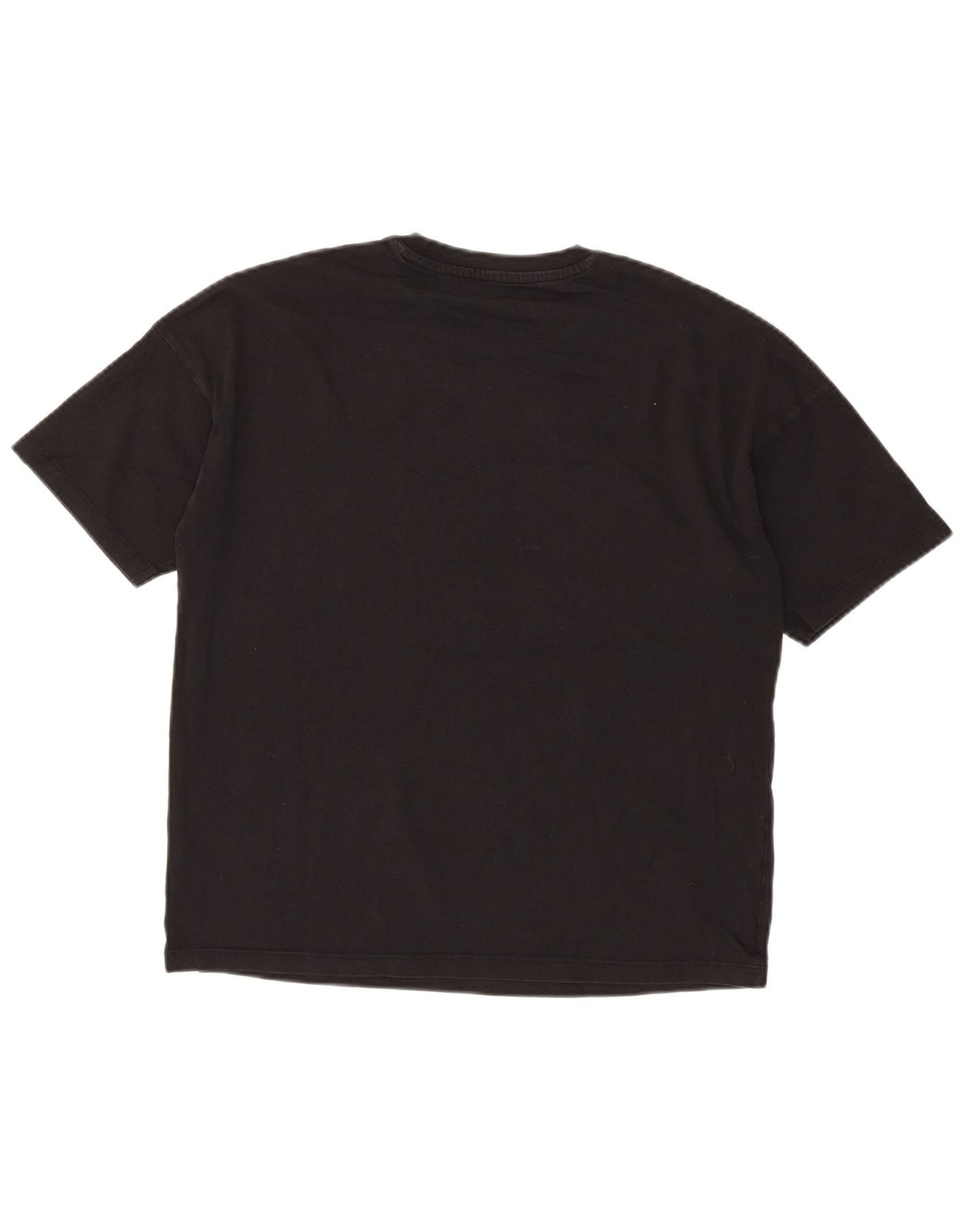 Puma Damen Graphic T-Shirt Top UK 14 Medium Schwarz