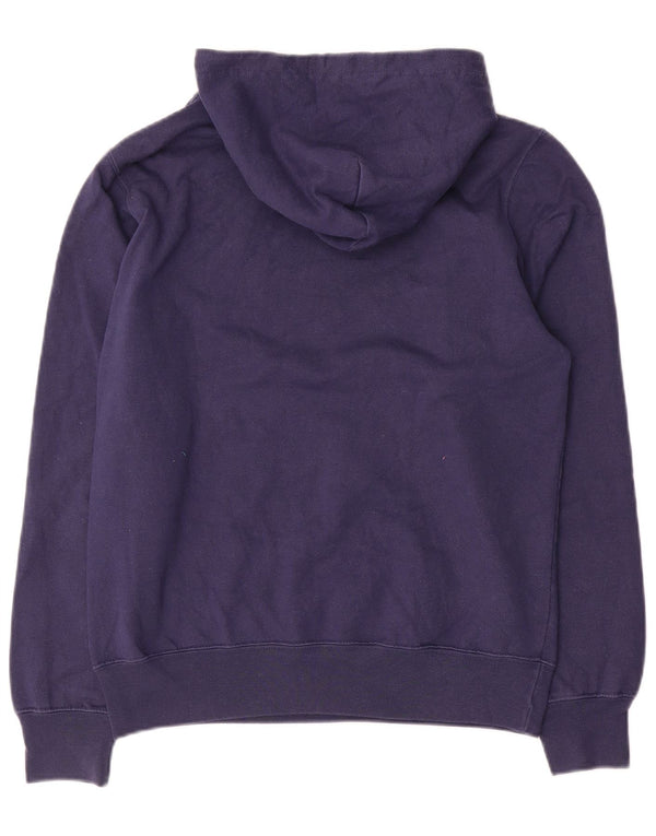 Champion Damen Kapuzenpullover UK 14 Medium Marineblau Polyester