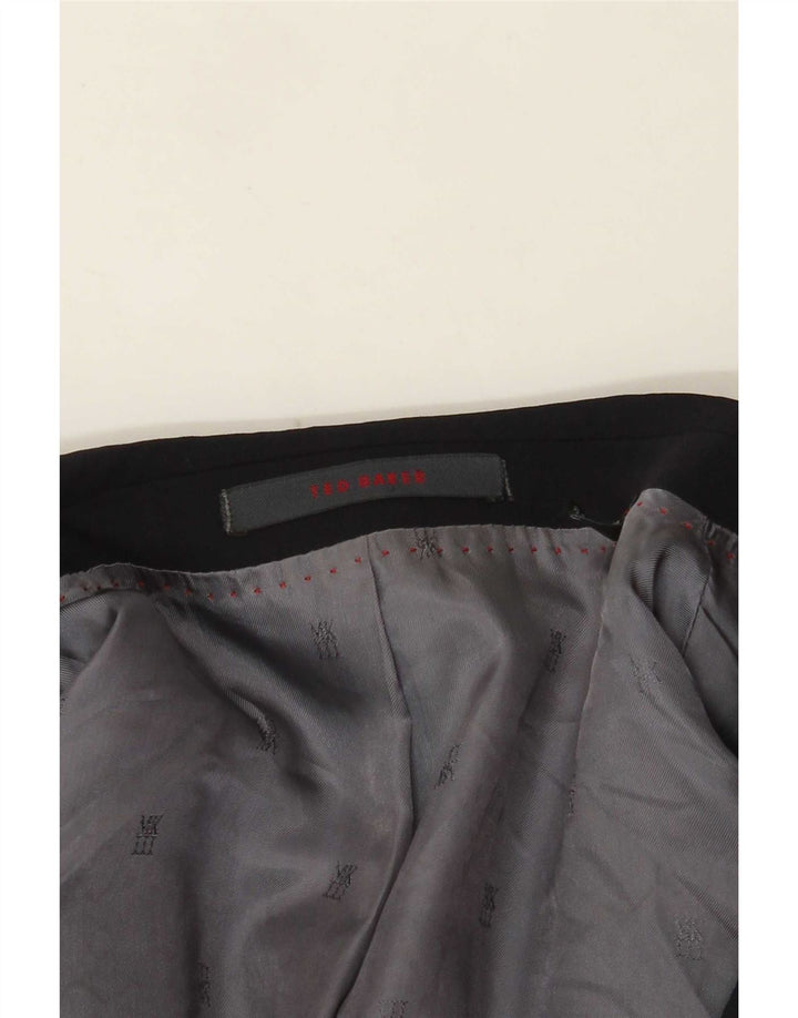 Ted Baker Herren-Blazer mit 2 Knöpfen, Gr. 38, mittleres Marineblau