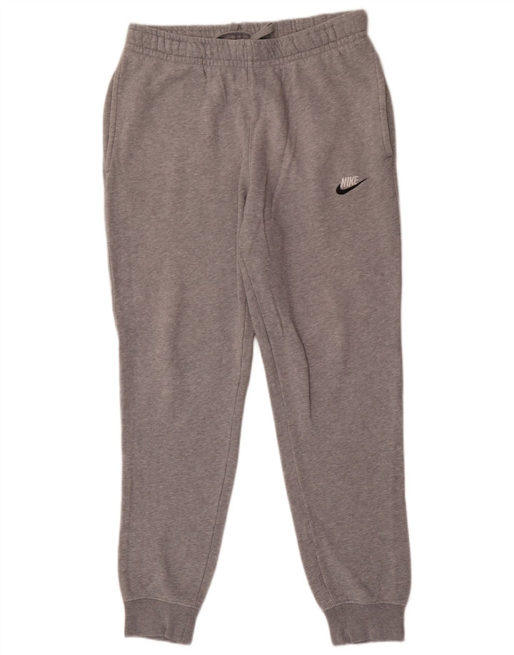 Nike Herren-Trainingshose, Jogginghose, Größe S, graue Baumwolle