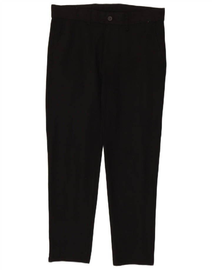 Zara Slim Chino-Hose für Herren, EU 40, Mittel W31 L29, Schwarz, Polyester