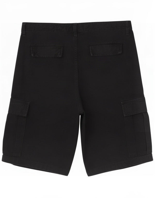 Wild Jeans Herren Cargo Shorts XL W38 Schwarz Baumwolle