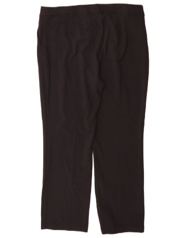 Marks & Spencer Damen Tapered Freizeithose UK 16 Large W34 L29 Schwarz