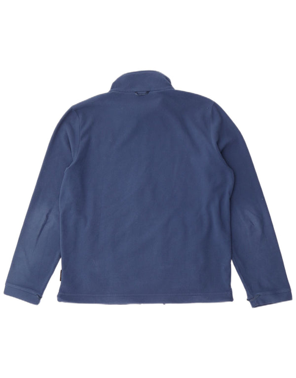 Jack Wolfskin Herren Fleecejacke UK 42 Large Blau Polyester