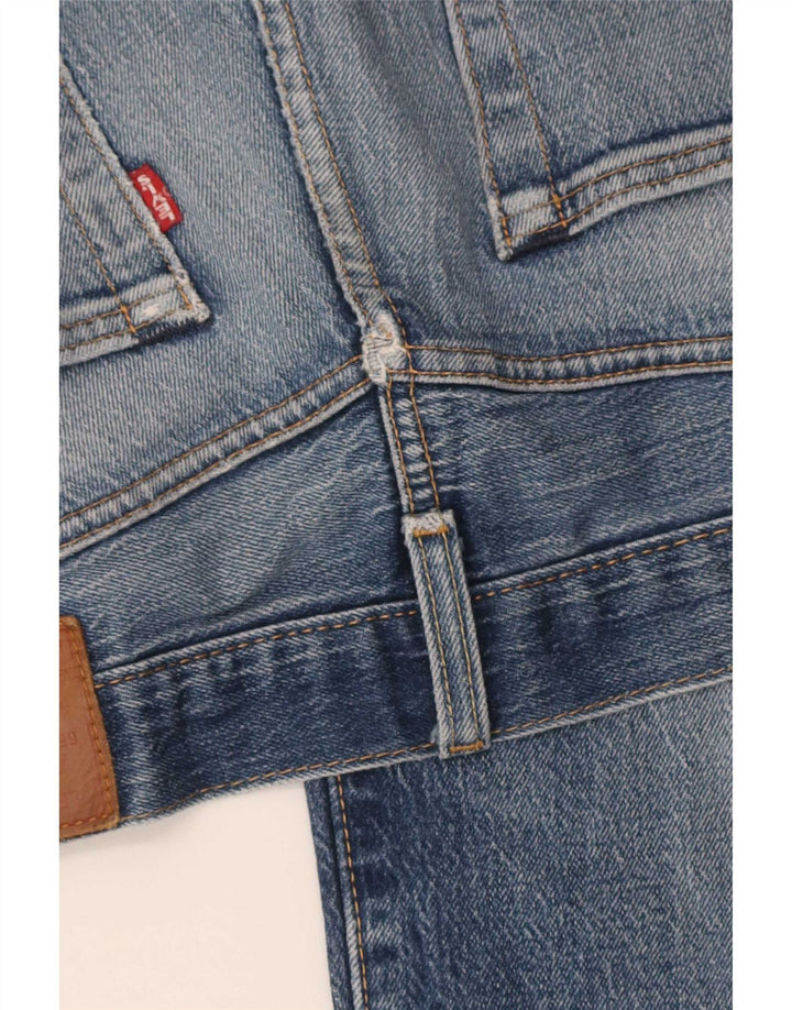 Levi's Herren 501 Straight Jeans W31 L32 Blaue Baumwolle