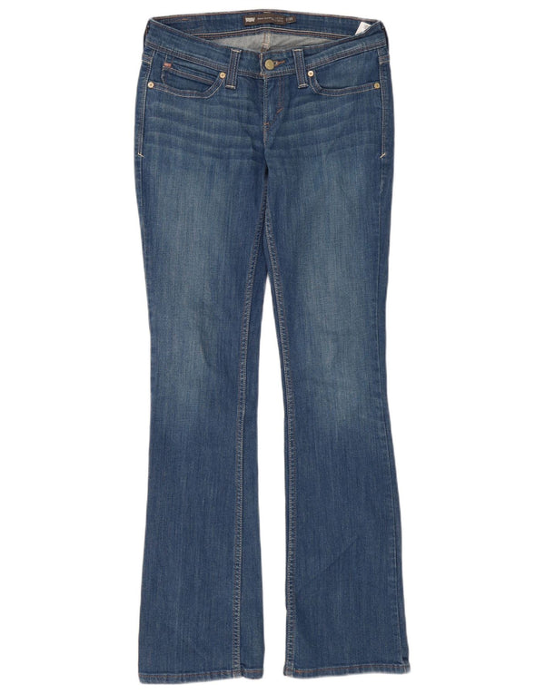Levi's Damen Demi Curve Low Waist Skinny Bootcut Jeans W28 L34 Blaue Baumwolle