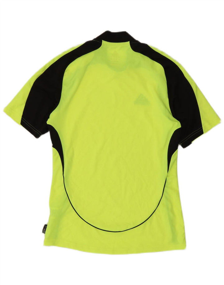 Adidas Herren Clima 365 T-Shirt Top Small Grün Colourblock Polyester