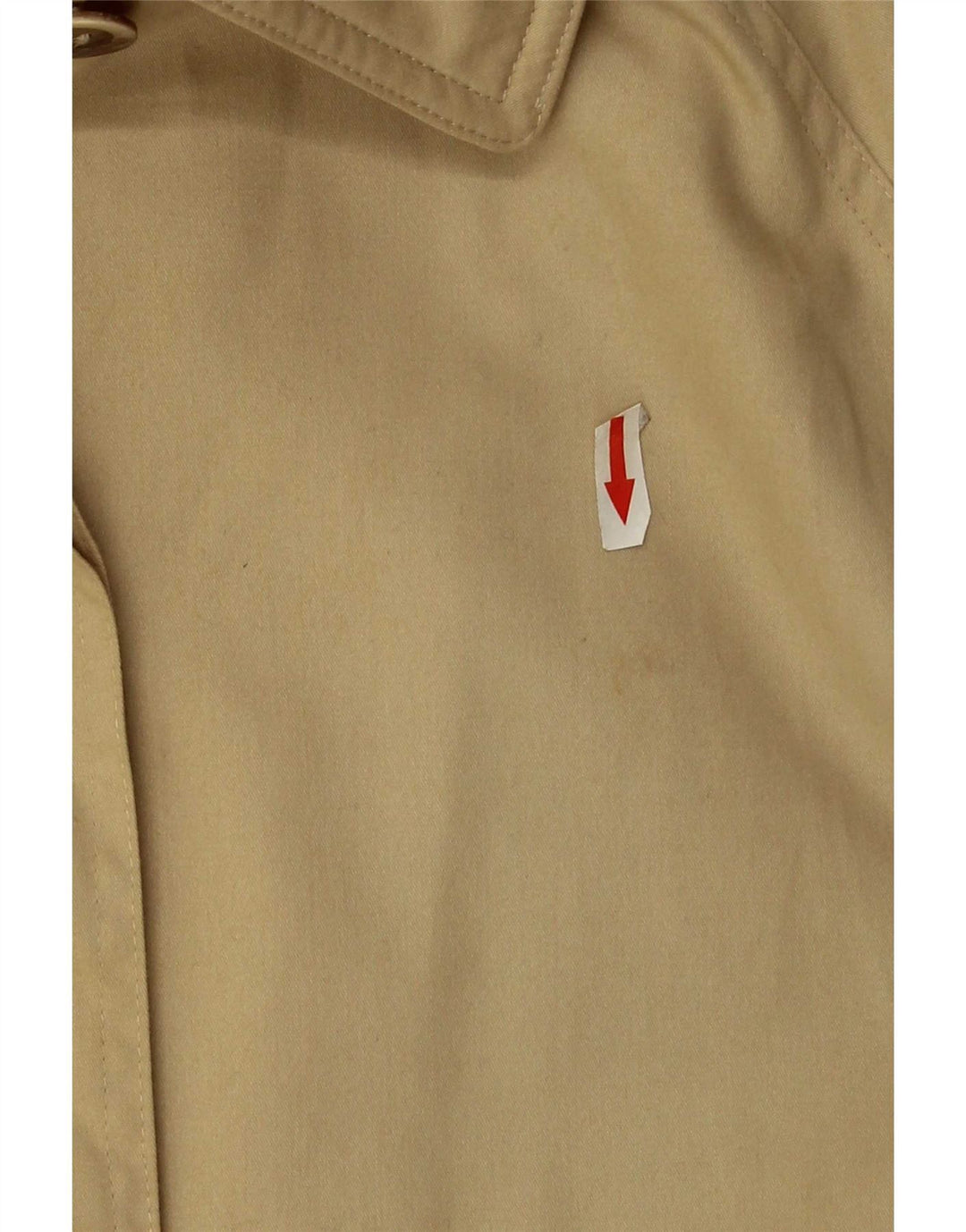 ELENA MIRO Damen Übergroßer Mantel UK 16 Large Beige Baumwolle