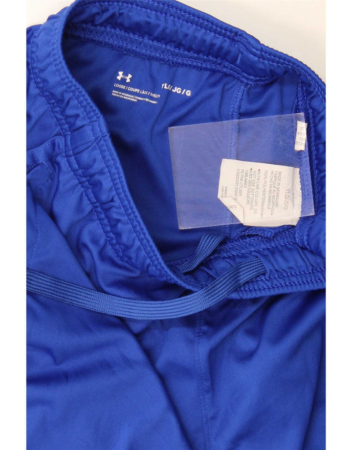 Under Armour Jungen-Sportshorts, 11–12 Jahre, groß, blaues Polyester