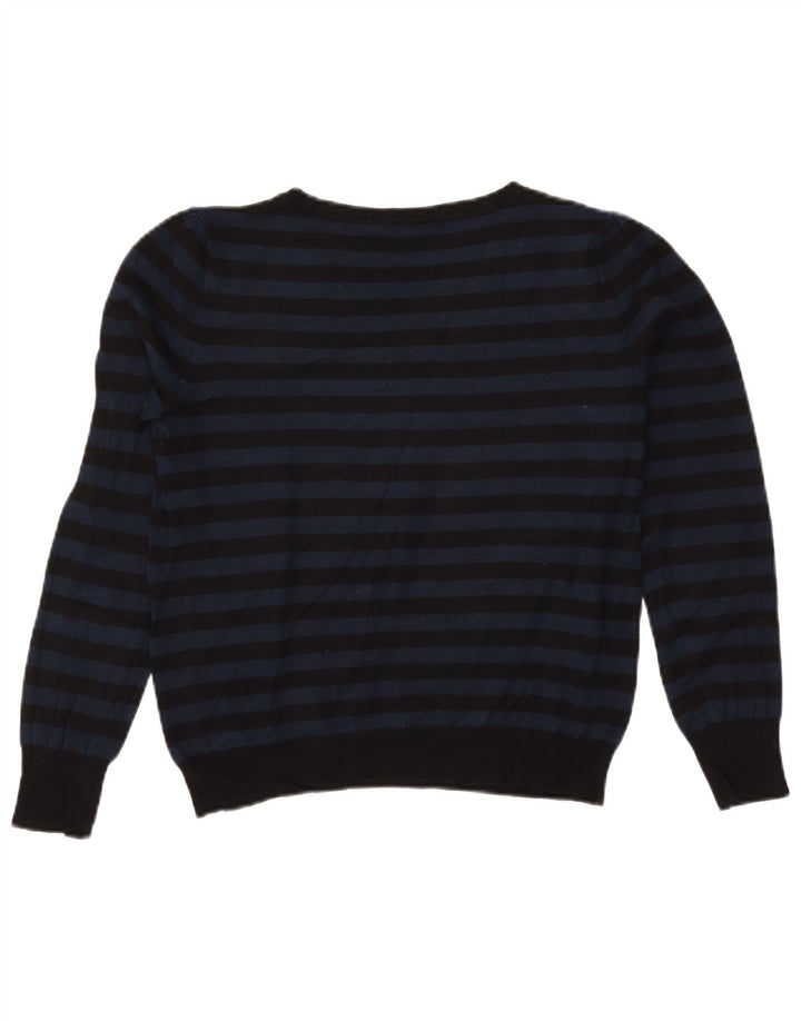 Marks & Spencer Damen-Pullover mit U-Boot-Ausschnitt, Gr. 14, mittleres Marineblau