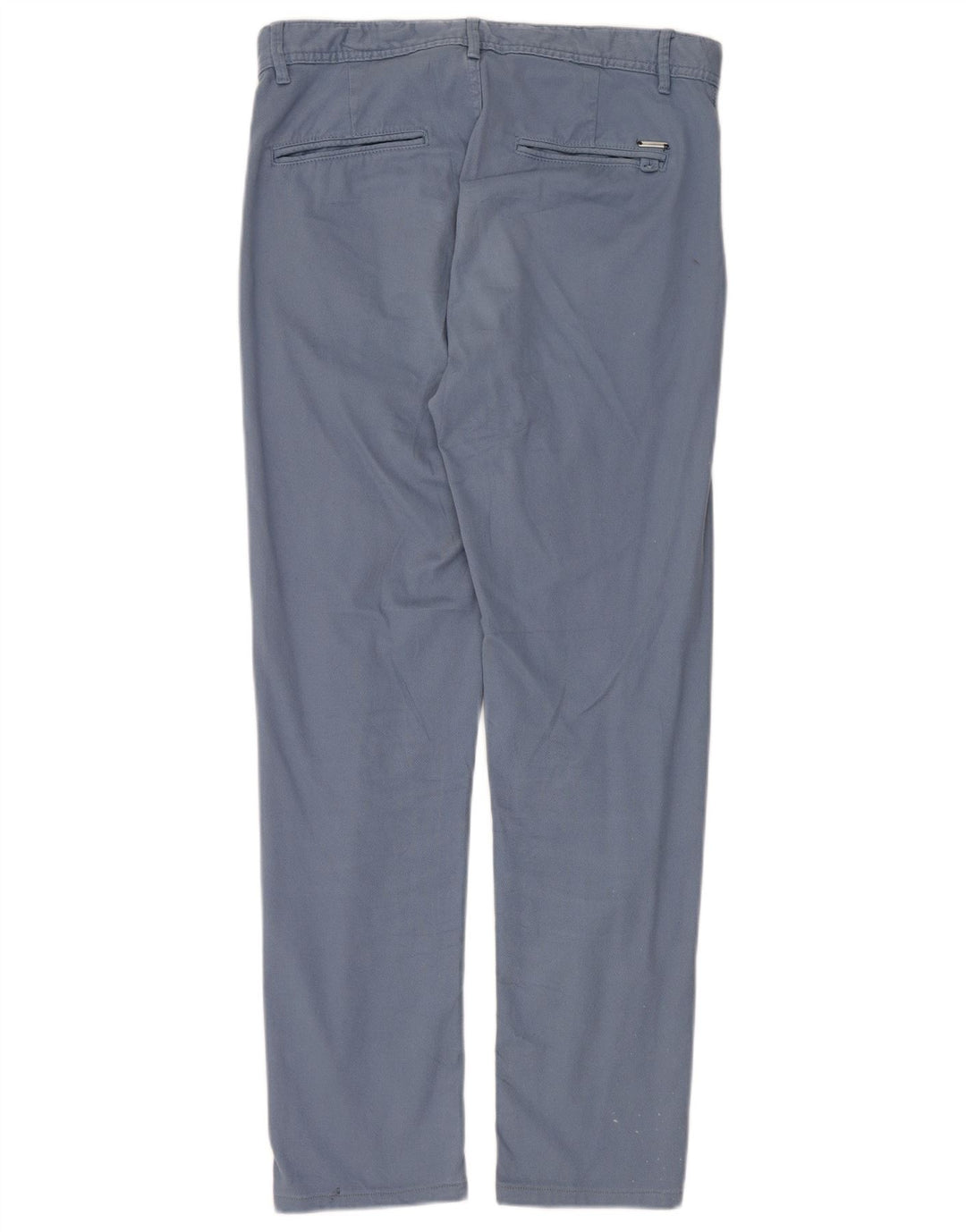 Gerade Chino-Hose für Herren von Zara, EU 40, M, W31, L30, Blau