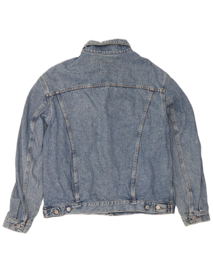 PACIFIC TRAIL Mens Denim Jacket UK 38 Medium Blue