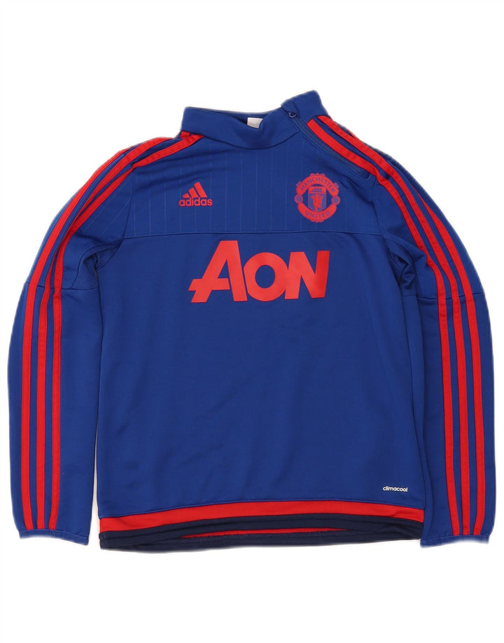 ADIDAS Climacool Graphic Pullover-Trainingsanzug für Jungen, 9–10 Jahre, Blau