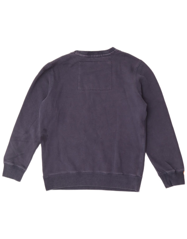 Superdry Herren Grafik-Sweatshirt-Pullover XL aus marineblauer Baumwolle