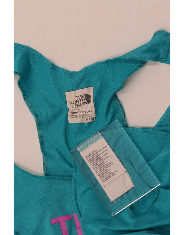 The North Face Womens Graphic Vest Top UK 12 Mittelblaues Polyester