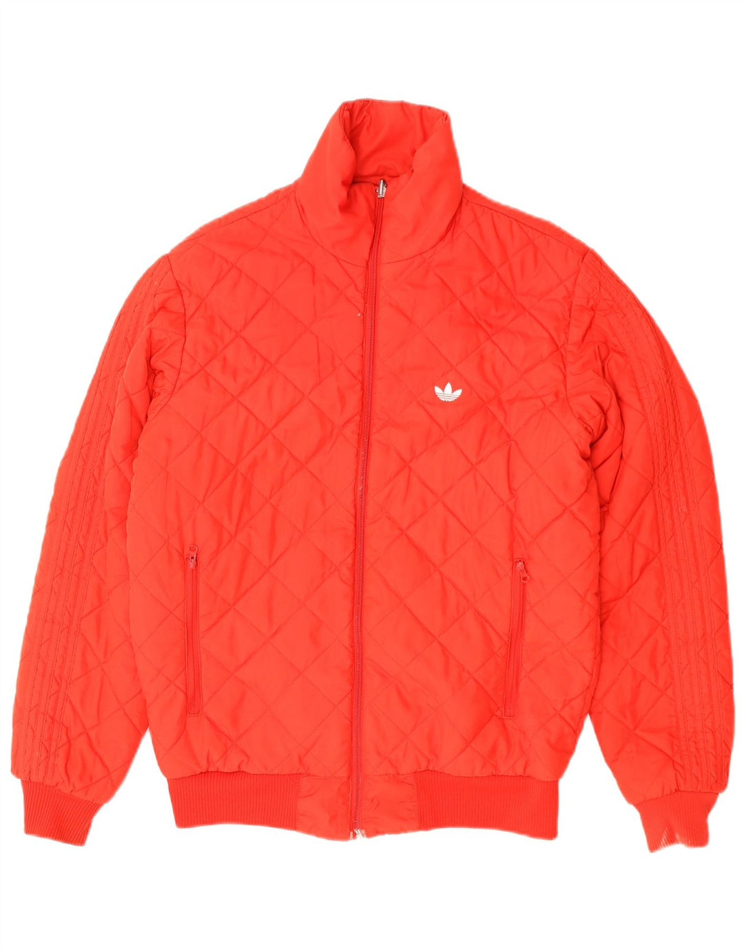 Adidas Herren Wendejacke UK 38 Medium Marineblau Colourblock Polyester