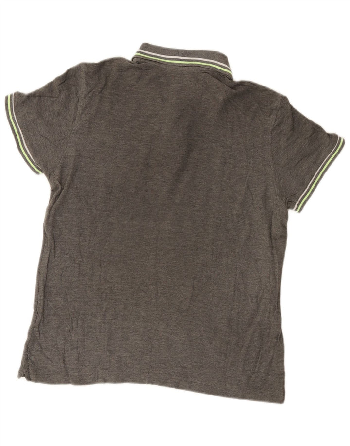 Lotto Herren Poloshirt Mittelgrau meliert