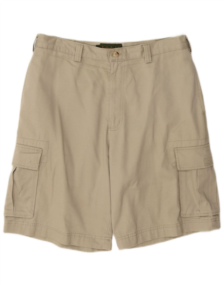 Timberland Herren Cargoshorts W33 Mittelbeige Baumwolle
