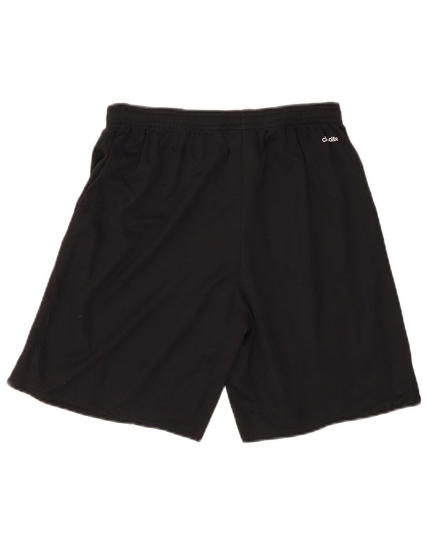 Adidas Jungen Climalite Sportshorts 15–16 Jahre, schwarzes Polyester