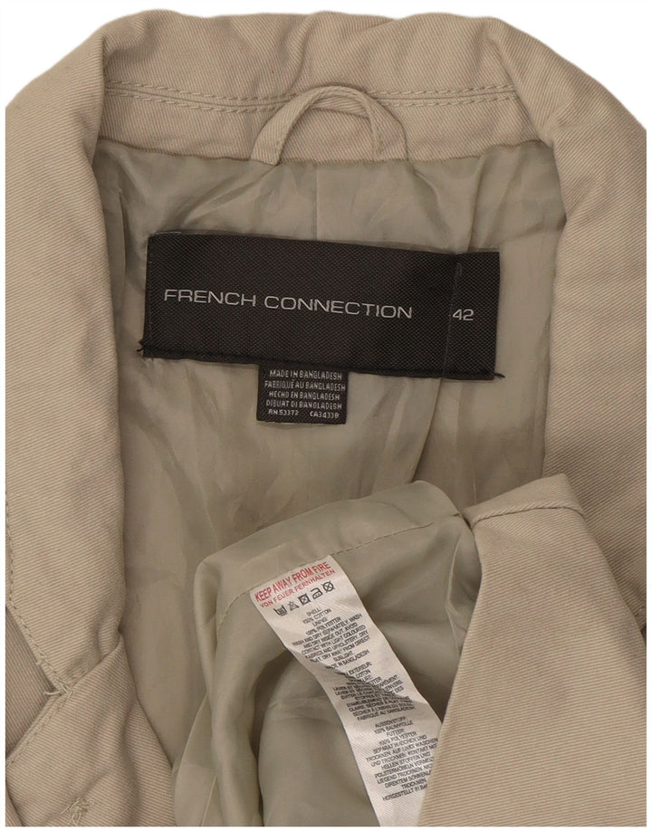 French Connection Herren-Blazer mit 2 Knöpfen, UK 42, XL, Beige, Baumwolle