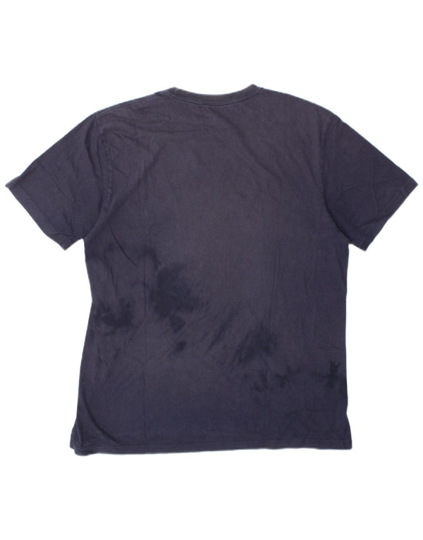 Tommy Hilfiger Herren T-Shirt Top Small Marineblau Baumwolle