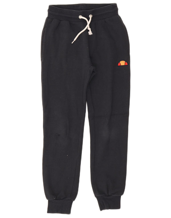Ellesse Mädchen-Trainingsanzug mit grafischer Hose und Jogger, 10–11 Jahre, Marineblau