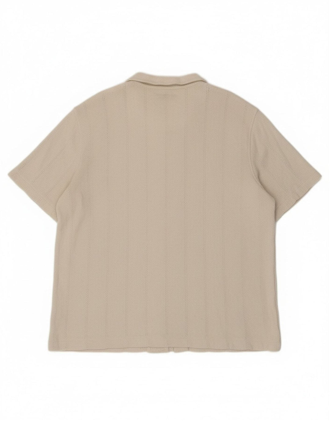 Marks & Spencer Herren-Kurzarmhemd 2XL aus weißer Baumwolle