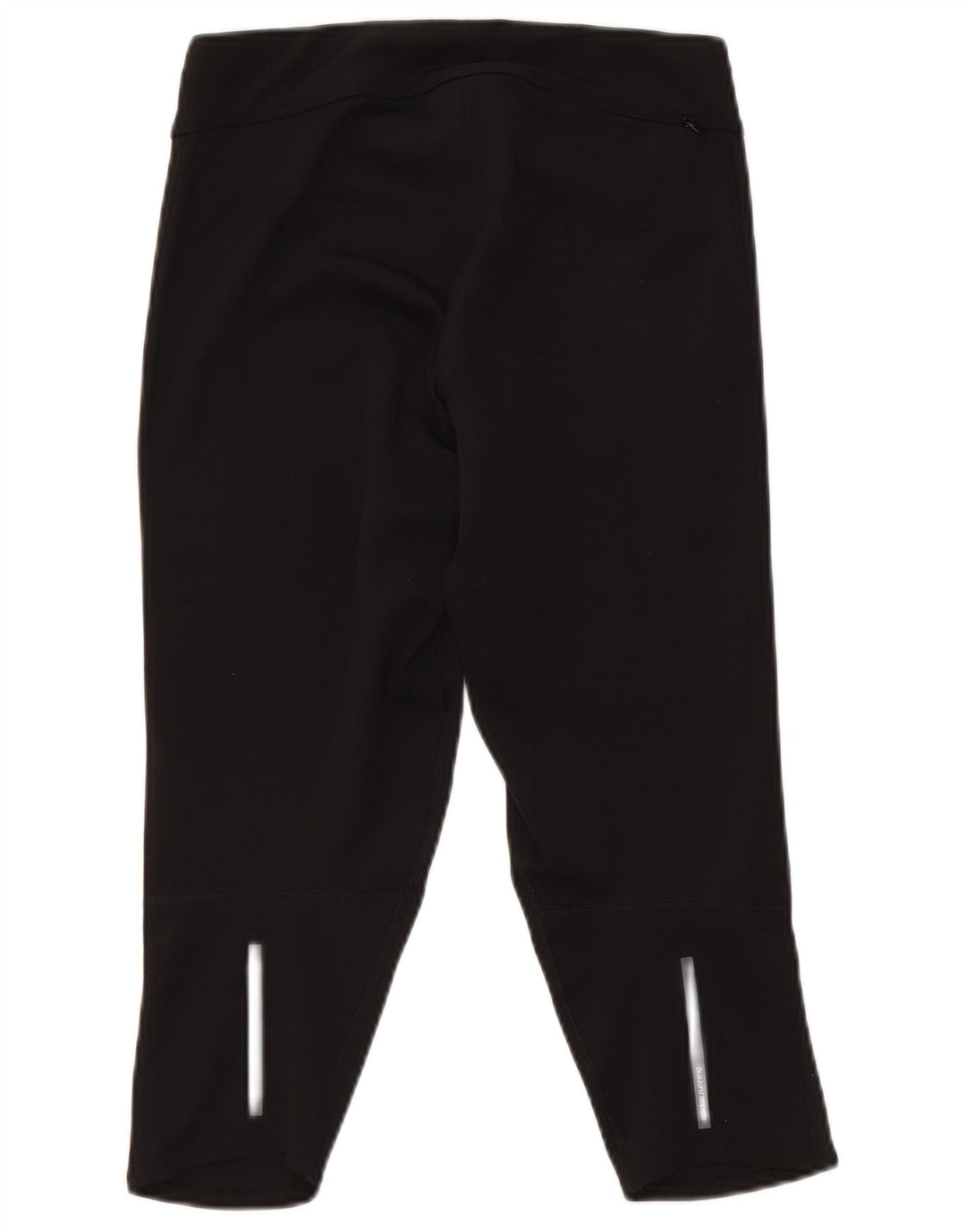 ADIDAS Damen Climalite Capri Leggings UK 8/10 Small Schwarz Polyester