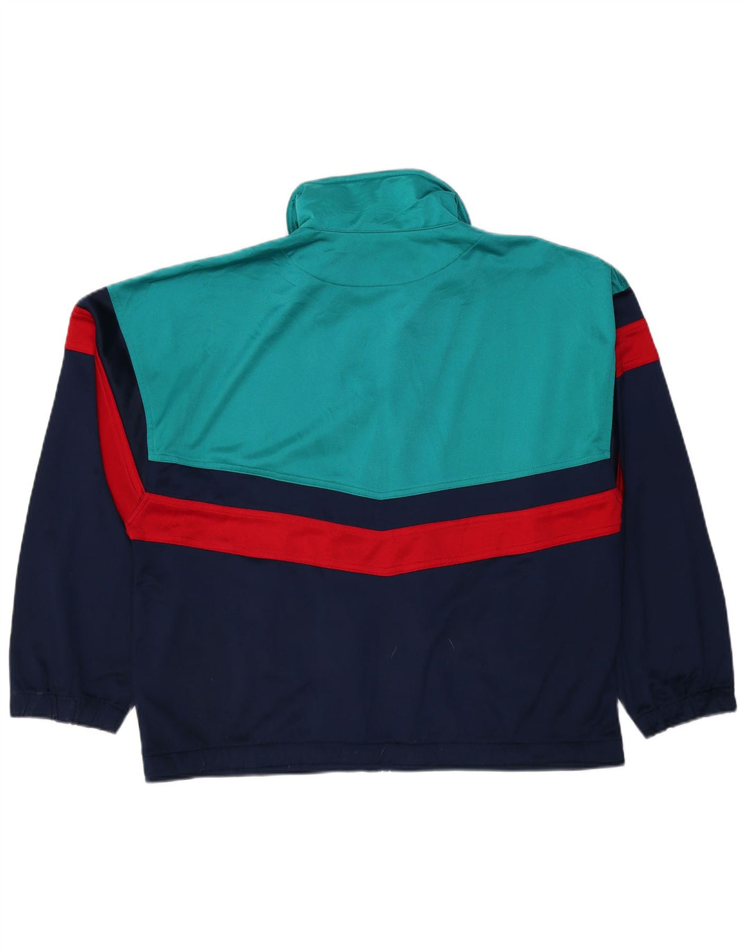 ELLESSE Herren-Trainingsanzug-Top-Jacke, mittelgroß, Marineblau, Farbblock