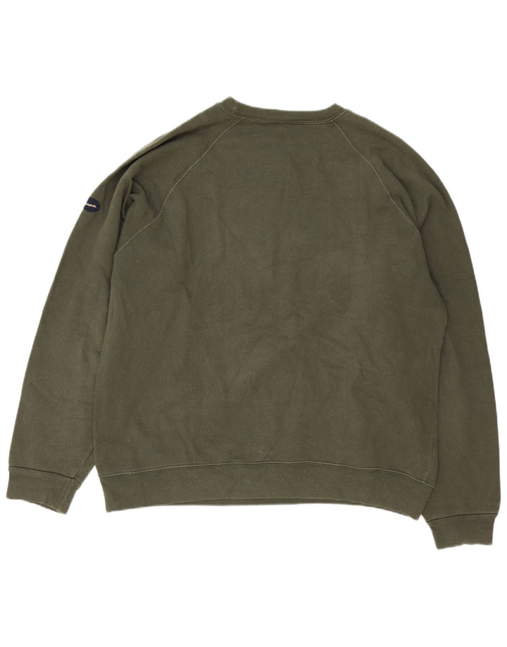 Vespa Herren-Sweatshirt mit Grafik, 2XL, grüne Baumwolle