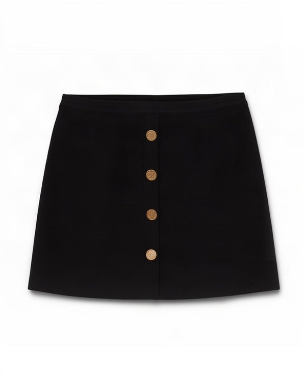 Zara Damen Minirock Small W26 Marineblau