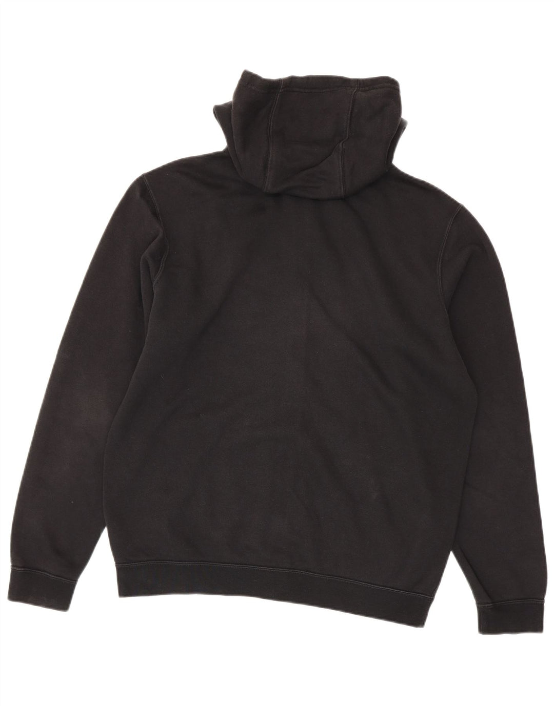 NIKE Herren-Kapuzenpullover mit Reißverschluss, mittelschwarz, Baumwolle
