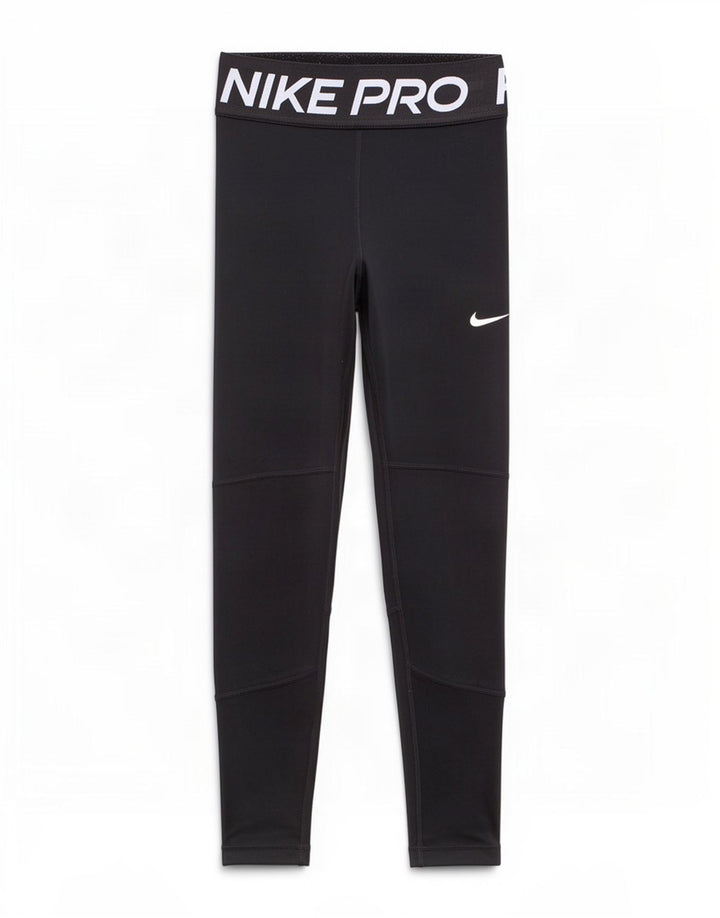 Nike Dri Fit Grafik-Leggings für Mädchen, 8–9 Jahre, Größe S, Schwarz, Polyester