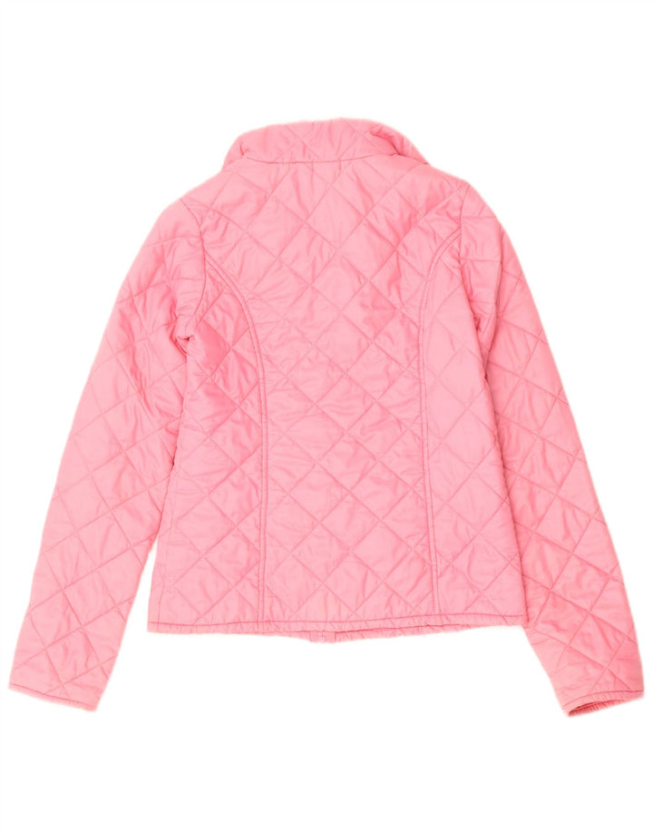 BENETTON Damen Steppjacke UK 8 Small Pink