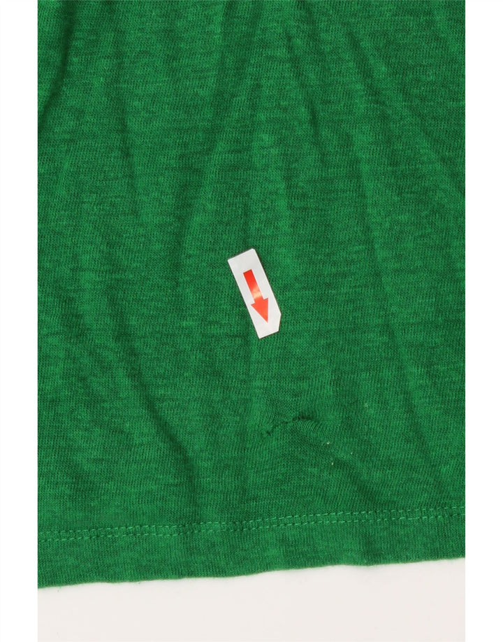 Jigsaw Damen Übergroßes Top Langarm UK 10 Small Grün