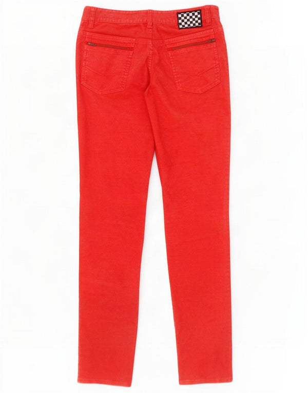 Vans Damen Skinny Cordhose US 7 Medium W32 L33 Rot Polyester